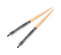 SAFIGLE 2 Pièces Petite Brosse à pour Coiffage Brosse Fine à Dents Ultra Fines pour Volume et Relevage des Compacte pour Mèches et Franges