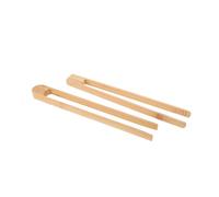 SAFIGLE 2 Pièces Pinces à Magnétiques Bambou Pinces de Service Écologiques pour Cuisine Clips Alimentaires Aimantés pour Sacs Maintien Frais Du et Snacks