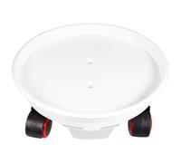 SAFIGLE 2 Pièces Plateau à roulettes pour Plantes, Support Roulant | Base Mobile pour Pot de Fleurs Lourd, Usage Balcon et Maison, Pratique pour Jardinier