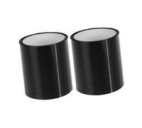 SAFIGLE 2 pièces Ruban Réparation Étanche Noir pour Tuyaux Adhésif Colmateur Fuite PVC Bande Isolante Imperméable pour Salle de Bain et Cuisine Application Facile et Résistance à Humidité
