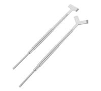 SAFIGLE 2 Pièces Set Outils Métal pour Rehaussement des Cils Peignes Séparateurs Y et Inoxydable pour Curling Rods de Rehaussement et Styling Accessoires Précis pour Extensions et Usage