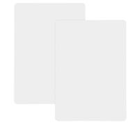 SAFIGLE 2 pièces Tableau Velleda Effaçable Petit Tableau Bureau Multifonction Réutilisable pour Étudiants et Enseignants Feutre Effaçable Sec Ardoise Blanche Portable