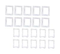 SAFIGLE 20 Pièces de Breloques en Résine Effet Cadre Simulé Petite et Grosse Taille Accessoires DIY pour Décoration D’Étui de Téléphone Création Artisanale Charme Halloween Ornement