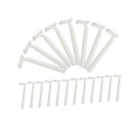 SAFIGLE 20 Pièces rasoir jetable épilateur rasoir des aisselles rasoirs jetables tondeuse pour bras rasoir pour dames tondeuse à cheveux pour bras rasoir femmes hommes Métal blanche