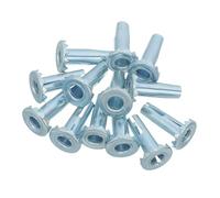 SAFIGLE 20 Pièces Roulette Installation Industrielle en Mobilier pour et Fer Argenté Facile Tiges Standard, pour Maintenance Mise à Niveau Métallique D'équipements