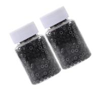 SAFIGLE 2000 Pièces Silicone Micro Ring Hair Extension Beads Soft Comfortable And Secure Hair Braid Links For Natural Look In Daily Wear Weddings And Parties