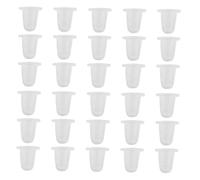 SAFIGLE 200pièces Godets Encre Silicone Pour Tatouages Capsules Encre Multifonctions Godets à Pigments Pour Tatouages Personnels Et Salons