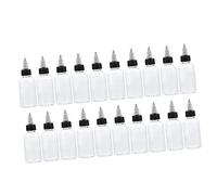 SAFIGLE 20pièces Bouteille De Pigment Réutilisable Distributeur Bouteille De Peinture Translucide Pour Liquide