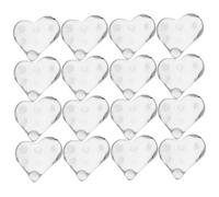 SAFIGLE 20pièces Cartes De Couleur Pour Manucure Verre Supports Affichage De Vernis à Pour Salon Et Usage Personnel Accessoires De Nail Art Transparence