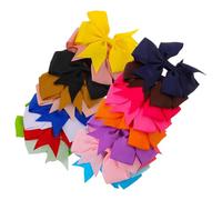 SAFIGLE 20pièces Lot de Barrettes Cheveux avec Nœuds pour Bébés et Petites Filles Pinces à Cheveux