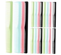 SAFIGLE 20pièces Peigne De Coiffure Professionnel Peignes à Dents Fines Et Larges Pour Et Portables Assortiment De Pour Usage