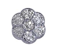 SAFIGLE 2465 pièces Perles Plastiques Nacrées Mi Rondes pour Nail Art DIY Boîte de Rangement Pratique Kit Décoration Ongles Élégant