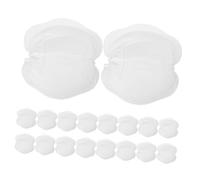 SAFIGLE 24pièces Lot De Protège- Jetables Coussinets Allaitement Anti-fuites Blancs Ultra-absorbants Pour Maternité