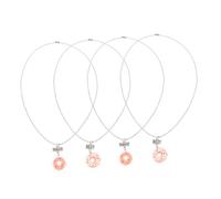 SAFIGLE 2ensembles Lot De Colliers Donut Pour Filles Amitié Cadeau Garçon Fille Pendentif Adorable