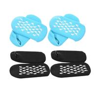 SAFIGLE 2Paires Chaussettes Hydratantes pour Spa Lot de Noire Bleue Confort Optimal Coton et Spandex pour Toutes Chaussures
