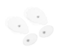 SAFIGLE 2Paires Massage Portables Conducteur pour Massage Professionnel Du Corps Accessoire de Réutilisables Flexibles