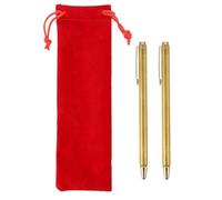 SAFIGLE 2pcs Baguettes de Sourcier en Cuivre Pliables Tige Centrale Flexible, Forme Stylo et L, Détecteur D'outils Fantômes pour Radiesthésie Précise