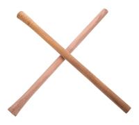 SAFIGLE 2pcs Manches en Bois pour Houe et Cutter, Poignée Confortable Antidérapante, Accessoires de Jardinage pour Usage Domestique et Menuiserie Couleur Aléatoire