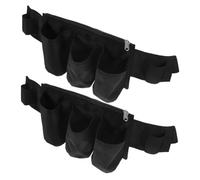 SAFIGLE 2pièces à De Ceinture Pour Huiles Essentielles Organisateur De Bouteilles De Massage Lotion Transport Pratique Pour Thérapeutes Et Masseurs Rangement Sécurisé Et Accessible