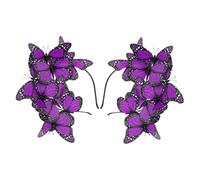 SAFIGLE 2pièces Bandeau Pour Femme Accessoire Cheveux Coiffe Tea Party Fête Fille Couvre-chef Carnaval