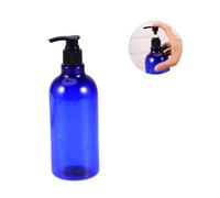 SAFIGLE 2pièces Bouteilles à Pompe Vissée pour Shampooing Et Huile Essentielle Flacons Réutilisables avec Pompe Noir Bouteilles Pet