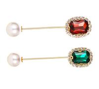 SAFIGLE 2pièces Broche Épingles De Costume Élégantes Pour Mariage Et Événements Spéciaux Accessoires De Tuxedo Tenue
