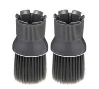 SAFIGLE 2pièces Brosse à Cheveux Professionnelle Pour Barbershop De Brosses Époussetage Grises Pour Coiffeurs Et Utilisation Domestique Outil De Nettoyage Pour Cheveux Coupés