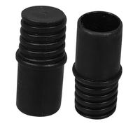 SAFIGLE 2pièces Embouts De Remplacement à Vis Pour Poignée De Balai Adaptateur Extension Pour Rods Métalliques Accessoires De Nettoyage Pour Serpillères Et Brosses