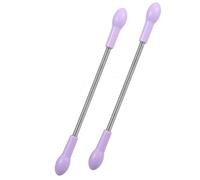 SAFIGLE 2Pièces Épilateur Facial Portable Acier Inoxydable Outil de Filetage Rapide pour Épilation Poils Dispositif Extraction Pratique et Compact