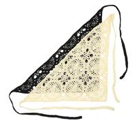 SAFIGLE 2pièces Lot De Bandanas Cheveux Crochet Floral Fille Pour Fêtes Anniversaires Confortable Et Sain