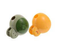 SAFIGLE 2Pièces Lot de Housses de Brosse à Dents Portables Motif Animal Mignon Poussière Compatible Brosses à Dents Électriques pour Garçon Fille et Adultes pour Voyage