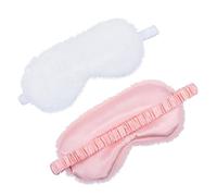 SAFIGLE 2pièces Masque De Sommeil Lot De Bandeau De Voyage Couvre-yeux Masque Sombre Pour