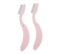 SAFIGLE 2pièces Pinceau à Sourcils Et Peigne Multifonction Pour Fille Accessoire De Maquillage Portable Outil De Beauté Pour Sourcils Et Cils