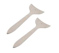 SAFIGLE 2pièces Règle De Mesure Des Yeux Acier Inoxydable Outil De Mesure Distance Pupillaire Et Profondeur Du Creux Oculaire Pour Maquillage Précis