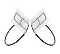 SAFIGLE 2pièces Support Mural pour Gamelles Animaux Métal Robuste Rack Suspendu Adhésif pour Bols de Chien et Chat Support Compact pour Optimiser Espace Intérieur