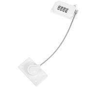 SAFIGLE 2pièces Verrou de Fenêtre et Loquet Adhésif pour Réfrigérateur Verrou de Sécurité pour Garçon Fille et Placards sans justable pour Tiroirs et Fenêtres