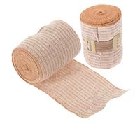 SAFIGLE 2Rouleaux Bandage Élastique Respirant Enveloppe Sportive Polyvalente pour Cheville Poignet et Autres Articulations Compression Optimale et Confort pour Athlètes