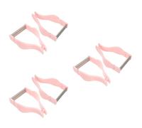 SAFIGLE 3 Ensembles Épilateur Manuel De Visage Outil De Retrait De Poils De Visage Élimination Précise Poils Menton Joues Design Antidérapant Pour Usage 2 Pièces * 3