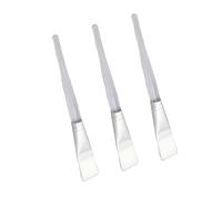 SAFIGLE 3 pièces Pinceau Applicateur de Masque Transparent Cristal Lot pour Application de Masque Facial Sérum et Soins Peau Outil Professionnel et Domestique