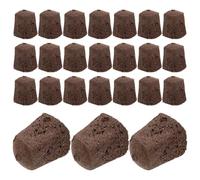 SAFIGLE 30 Pièces Bloc de Semis pour Culture Hydroponique, Tourbe Brune | Humidité Constante, Démarrage Rapide, Repiquage Facile, pour Microgreens, Fruits, Semis et Culture In Vitro