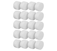 SAFIGLE 30 Pièces Blocs de Mousse Ronds Blancs pour Loisirs Créatifs, Faciles à Modeler, Outils Éducatifs pour Décoration de Gâteau et Sculpture Artisanale