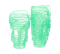 SAFIGLE 30 Pièces Filets pour Bouteilles de Perfusion Réutilisable pour Bouteilles Charge Accessoires Suspendus Design Transparent pour Évaluation Facile