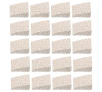 SAFIGLE 30 Pièces Pottery Kiln Heating Element Pad Aluminium Oxide Ceramic Wire Mat Kiln Repair Kit Accessories For Even Heat Distribution And Quick Installation