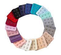 SAFIGLE 30 Pièces Rallonge De Bretelle De Soutien avec Crochets Extension Élastiques Boucles Extension pour Femmes Et Jeunes Filles Fournitures De Soutien