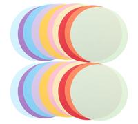SAFIGLE 300 Pièces Papier Coloré Rond pour Bricolage Ensemble Origami Couleurs pour Activités Artistiques et Projets DIY Garçon Fille et École