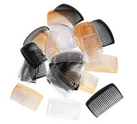 SAFIGLE 36 pièces Peigne Latéral DIY Peignes à Dents Multiples PC pour Élégantes et Accessoires de Mariage pour Chignons et Projets DIY