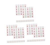 SAFIGLE 360 Pièces Serviettes de Table Jetables Rétro de Noël, Papier | Motif Cloche Festif, Format Rectangulaire, Usage Dîner et Réunions Familiales, Nettoyage Facile