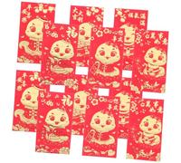 SAFIGLE 36pièces Enveloppes Rouges Chinoises Pour Lot Pour Nouvel An Chinois Festival Du Printemps Pochette Rouge Traditionnelle