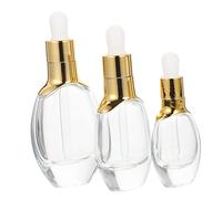 SAFIGLE 3ensembles Bouteilles Verre Avec Pipette Flacons Pratiques Pour Huiles Essentielles Et Mélanges Parfumés Bouteilles Rechargeables Verre Transparent Idéales Pour Et Voyages