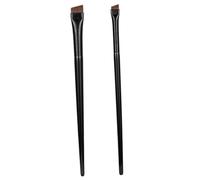 SAFIGLE 3Ensembles Pinceaux de Angulaires pour Sourcils et Eyeliner Pinceaux Ultra Fins Confortable pour Naturel